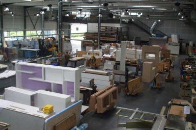 Atelier - Zone usinage et montage