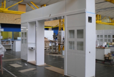 Mobilier d'agencement sur-mesure pour bijouterie