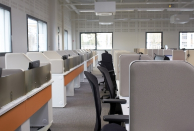 Mobilier pour centres de relation clients