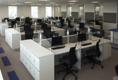 Agencement bureaux - Centre de relation clients