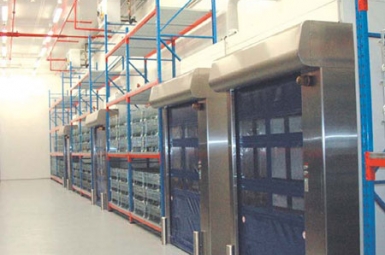 Site de production pharmaceutique : chambres froides