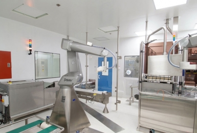 Industrie pharmaceutique - Aménagement des salles propres
