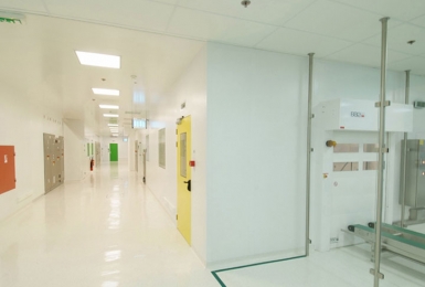 Industrie pharmaceutique - Aménagement des salles propres